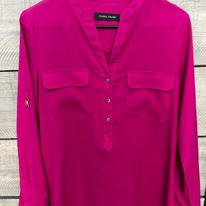 Ivanka Trump Fuchsia Blouse